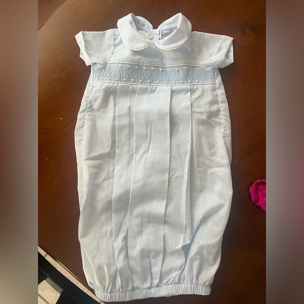 Baby boy gown